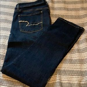 Dark blue skinny jean from American Eagle